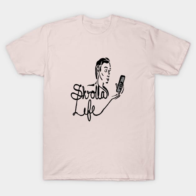 Female Skrolla T T-Shirt by Skrolla Life